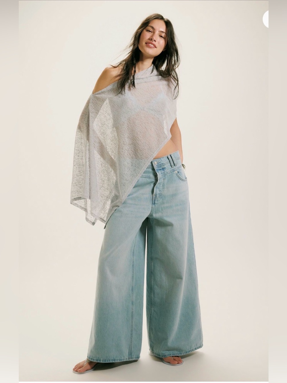We The Free Give And Take Baggy Wide-Leg Jeans